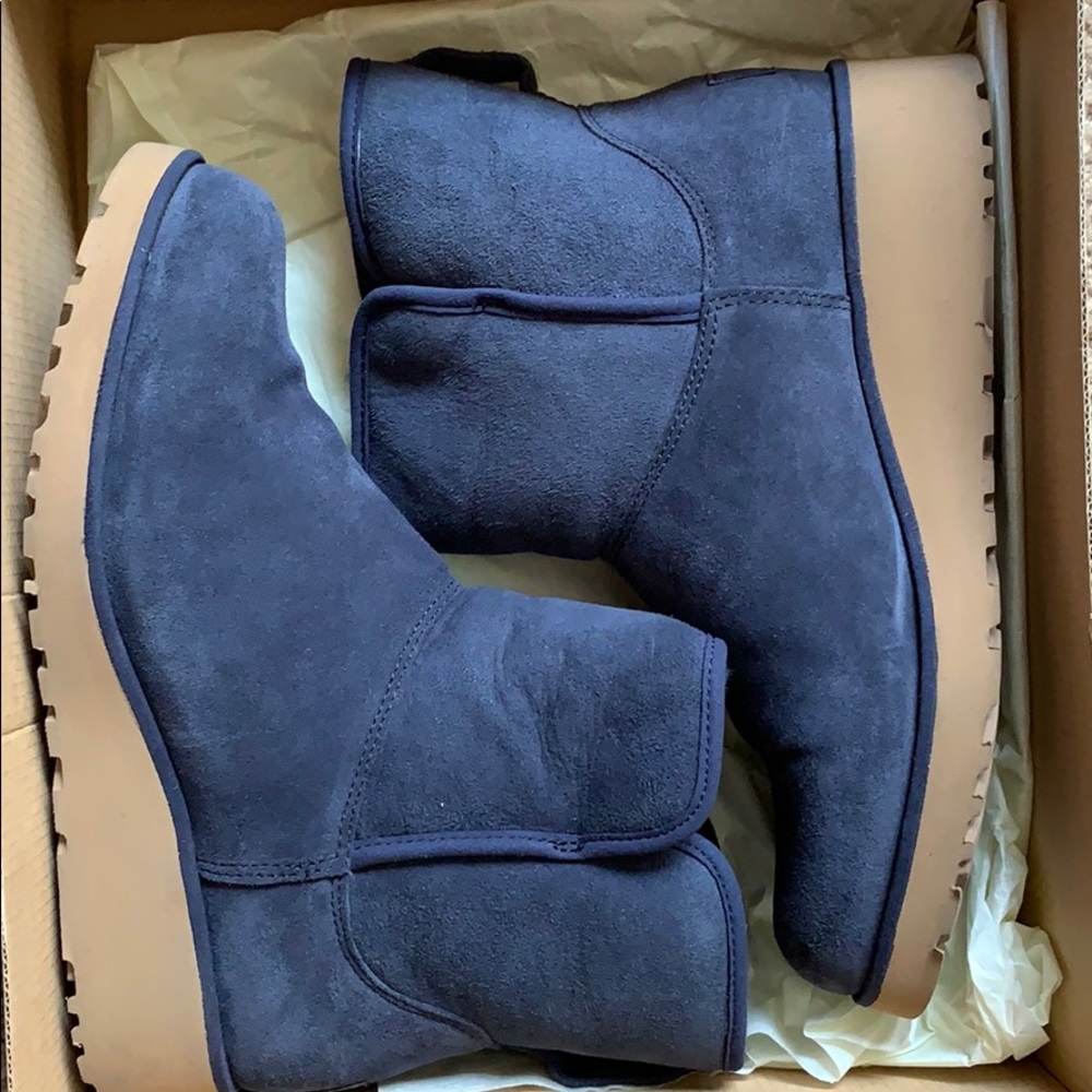 Navy Blue Kristin Ugg Boots